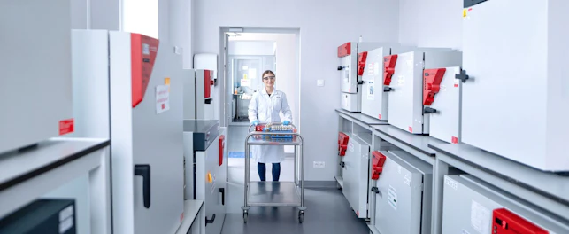 Laboratorium badań żywności SGS Polska w Ołtarzewie.